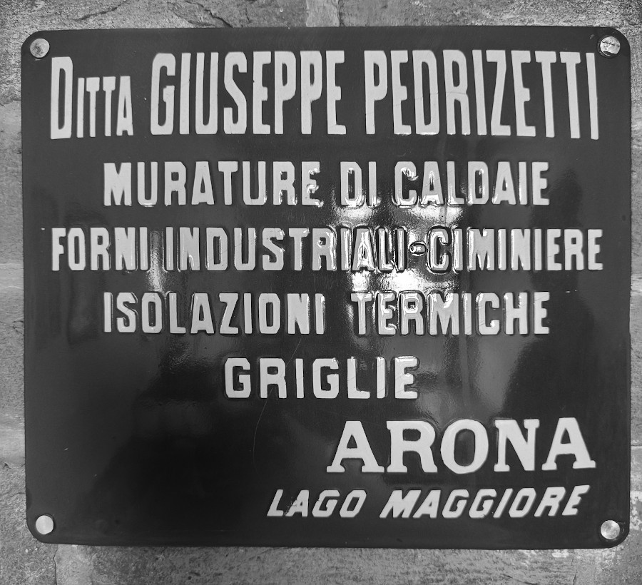 Pedrizetti's individual firm plate
